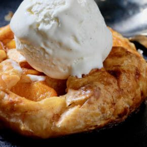 rustic-apple-peach-tart