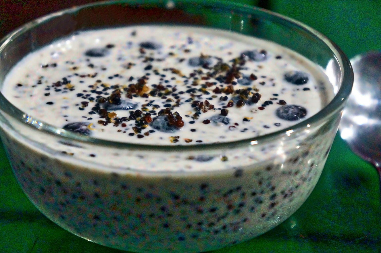 Blueberry and Black Quinoa Dessert delectabilia