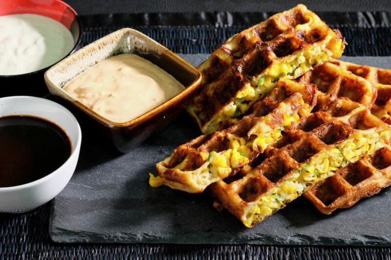 corn-spring-onion-waffles