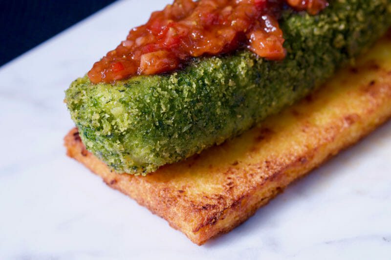 panko-crusted-cod-grilled-parmesan-polenta-strawberry-relish