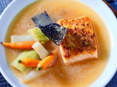 salmon-poached-in-miso-dashi