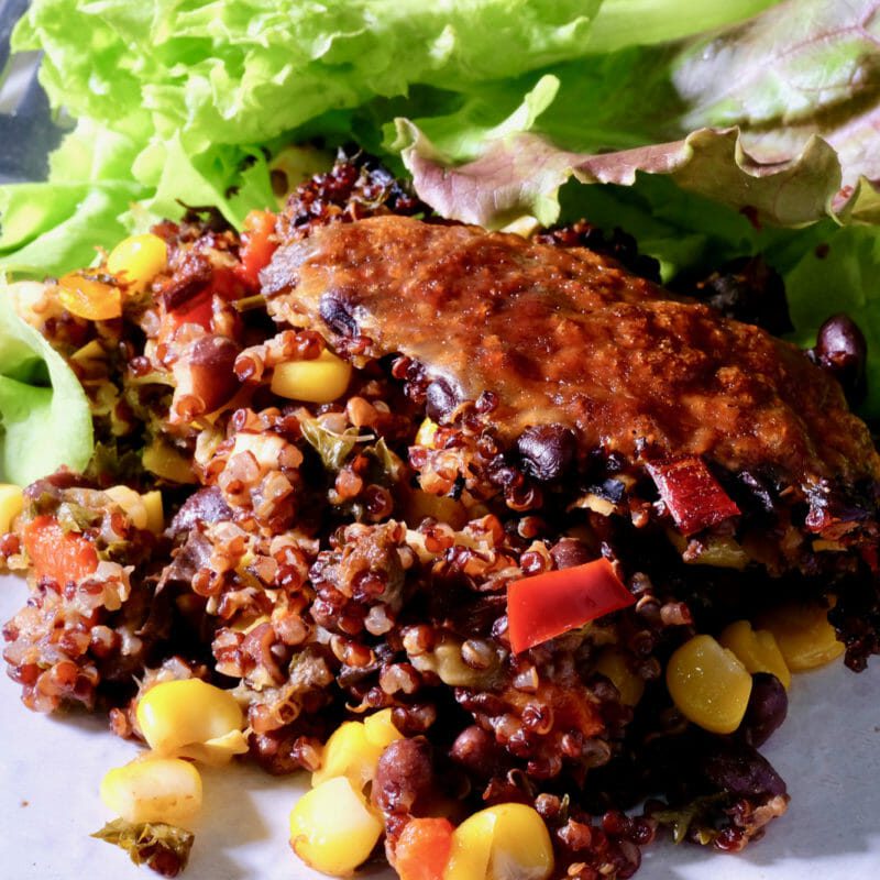Quinoa and Black Beans Bake delectabilia