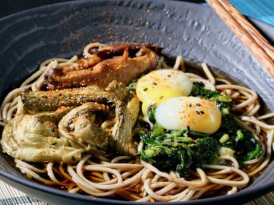 soba-noodles-with-grilled-eggplant