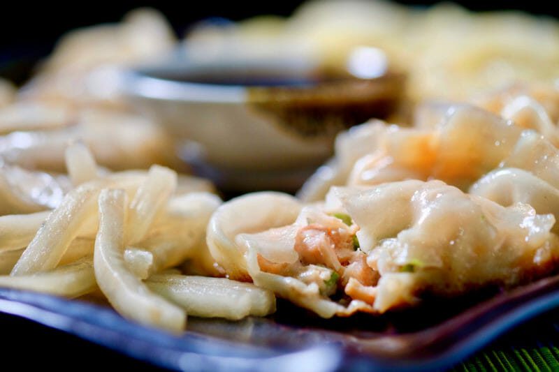 salmon-asparagus-gyoza-ponzu-dipping-sauce