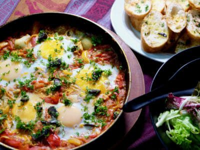 artichoke-chorizo-shakshuka