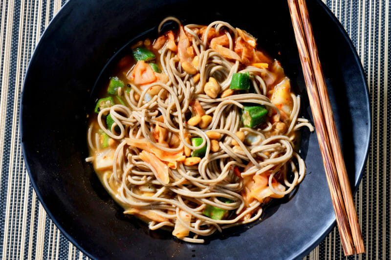 soba-noodle-salad-natto-kimchi-okra-2