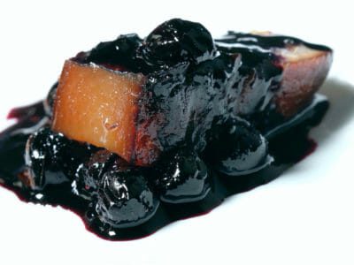 sous-vide-pork-belly-blueberry-reduction
