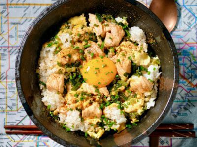 tanindon-egg-salmon-rice-bowl