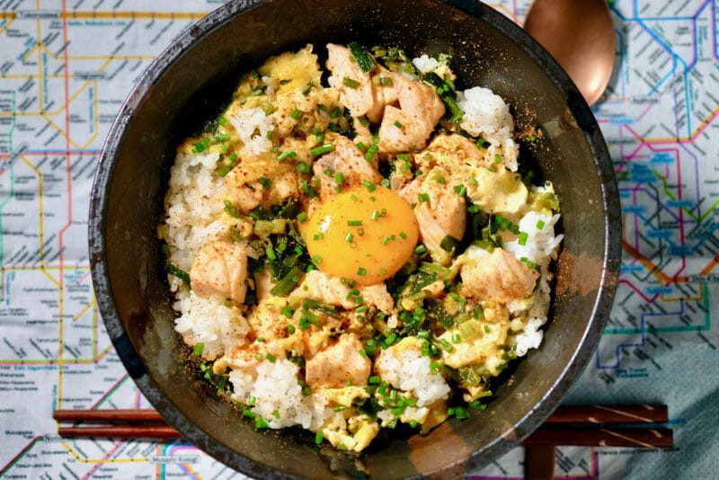 Egg and Rice Bowl Recipe