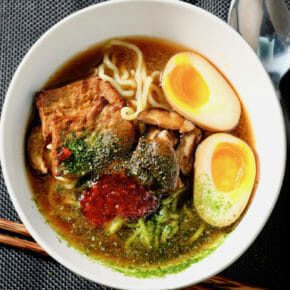 Vegetarian-Red-Miso-Ramen