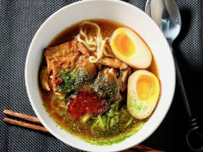 Vegetarian-Red-Miso-Ramen